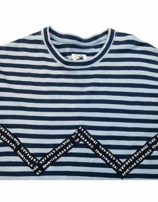 Vintage 90s Hai Sporting Gear By Issey Miyake Striped T Shirt Size S, 3 of 4