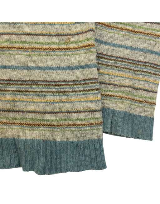 Vintage 90s Hai Sporting Gear By Issey Miyake Striped Wool Jumper Size M, 4 of 4
