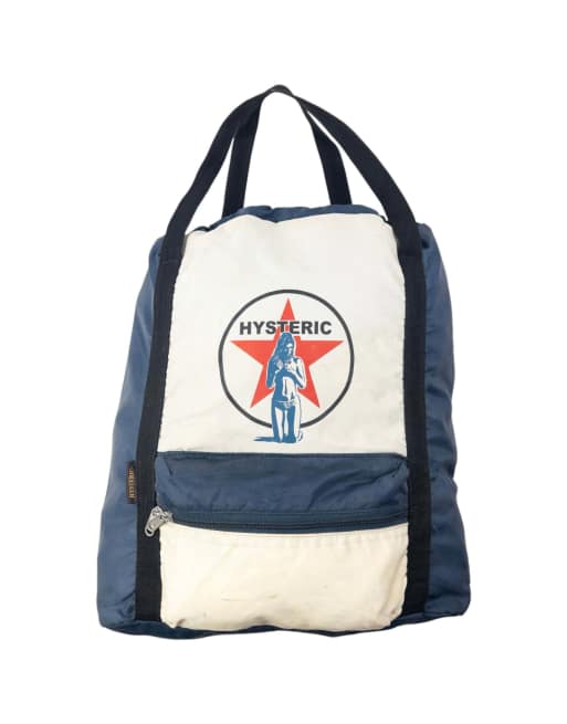 Vintage 90s Hysteric Glamour Tote Backpack in Mixed