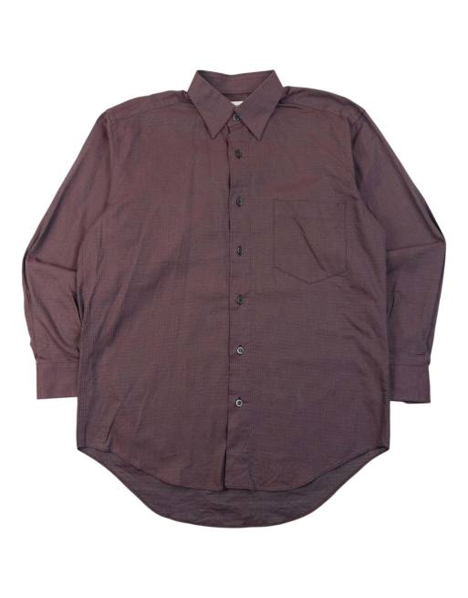 Vintage 90s Issey Miyake Checkered Long Sleeve Button Up Shirt Size S, 1 of 6
