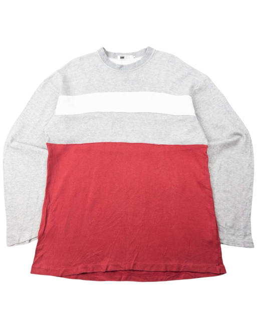 Vintage 90s Issey Miyake Colour Block Jumper Size S
