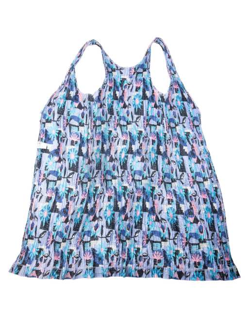 Vintage 90s Issey Miyake Pleated Longline Vest Dress Size S, 3 of 4