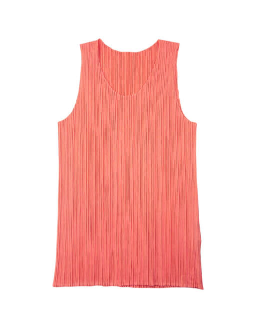 Vintage 90s Issey Miyake Pleated Vest Top Size L
