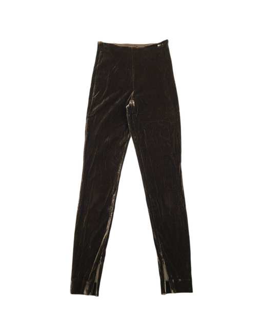Vintage 90s Jean Paul Gaultier Femme Velour Trousers Size W24, 2 of 4