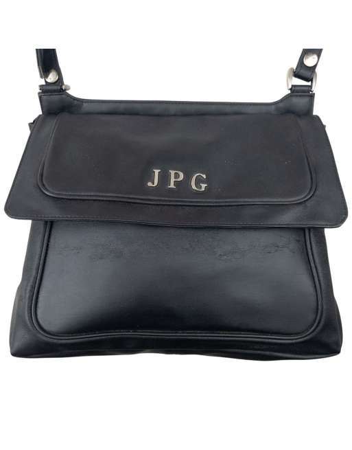 Vintage 90s Jean Paul Gaultier Leather Crossbody Bag
