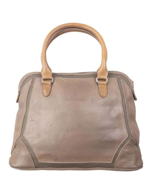 Vintage 90s Jean Paul Gaultier Leather Mesh Handbag | ASOS