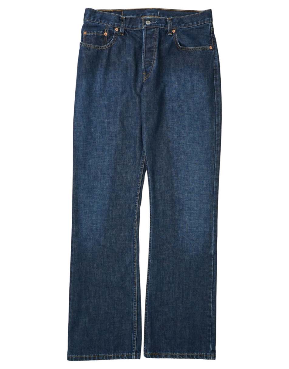 Vintage 90s Levis 558 Size M Straight Jeans In Blue