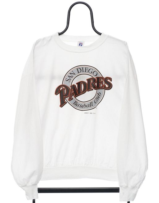 Vintage 90s MLB padres size S tshirt in white
