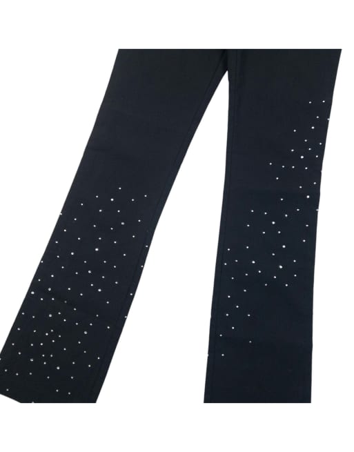 Vintage 90s Moschino Jeans Diamanté Trousers Size W28, 7 of 7