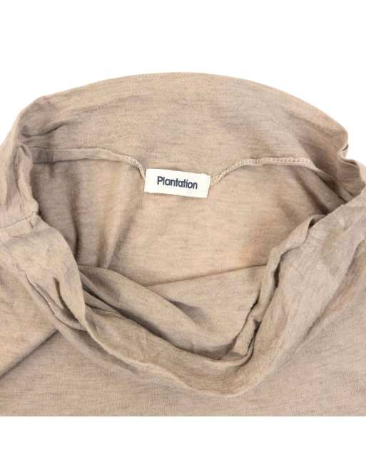 Vintage 90s Plantation By Issey Miyake Cowl Neck Top Size M, 4 of 5