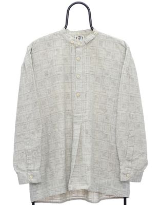 Vintage 90s rochel size L shirt in cream