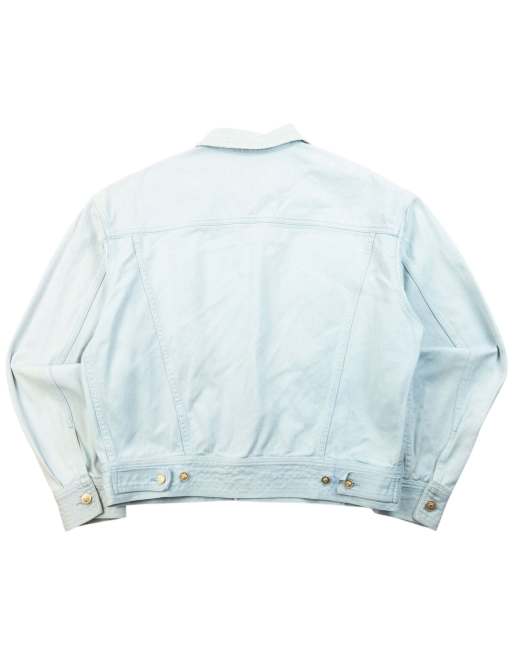 Vintage 90s Versace Jeans Couture Button Up Denim Jacket Size S, 2 of 4