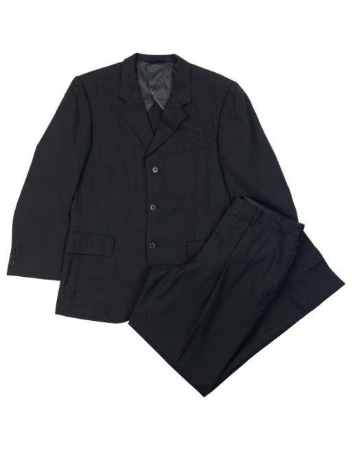 Vintage 90s Yohji Yamamoto D'Urban A.A.R Jacket & Trousers Suit Set Size S, 1 of 7