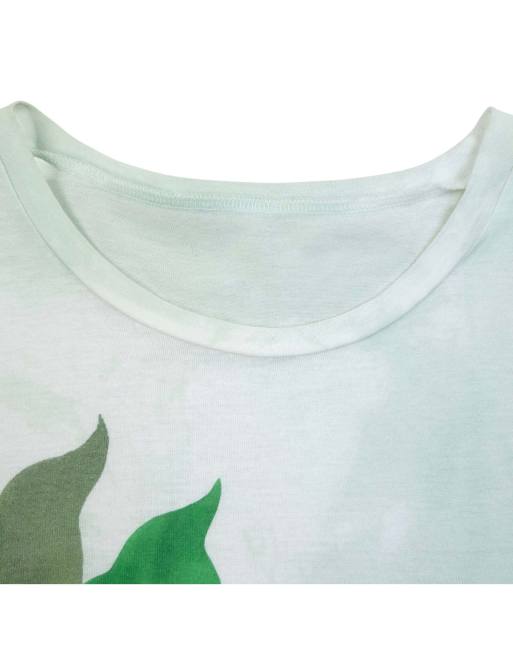 Vintage 90s Yohji Yamamoto Flower Graphic T Shirt Size S, 3 of 4