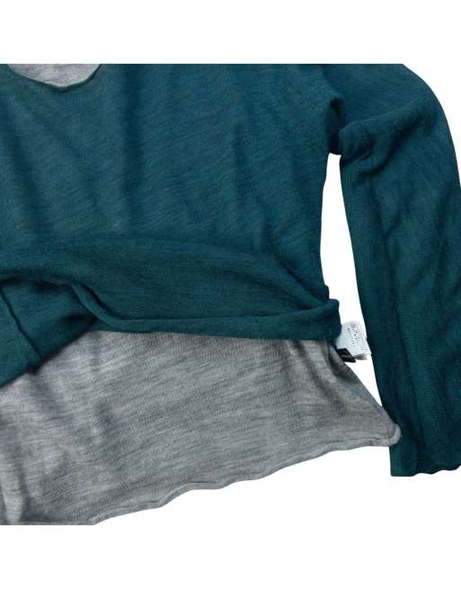 Vintage 90s Yohji Yamamoto Layered Wool Jumper Size S, 4 of 4