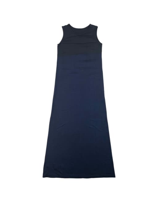 Vintage 90s Yohji Yamamoto NOIR Gradient Maxi Dress Size M