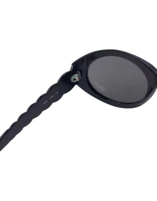 Vintage 90s YSL Yves Saint Laurent Braided Frame Sunglasses, 5 of 7