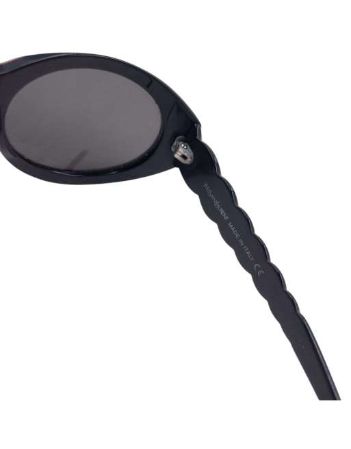 Vintage 90s YSL Yves Saint Laurent Braided Frame Sunglasses, 6 of 7