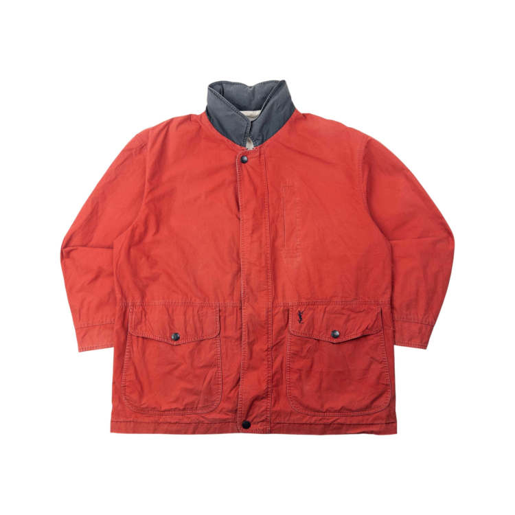 Vintage 90s YSL Yves Saint Laurent Reversible Jacket Size XL in