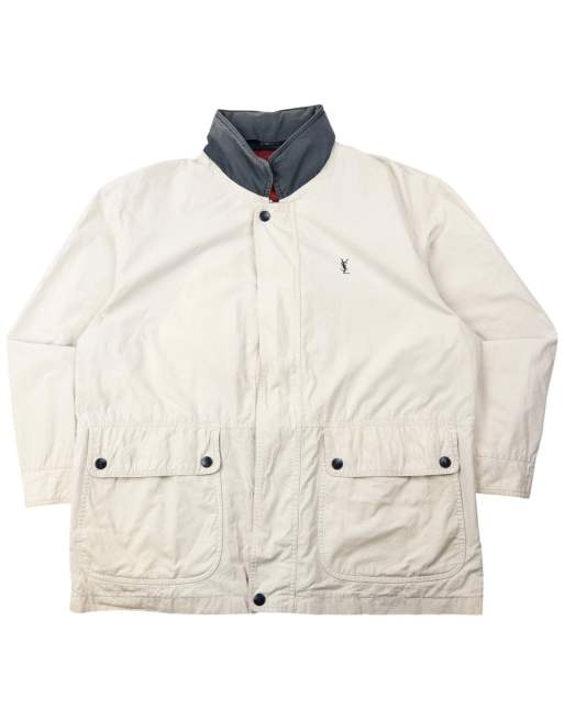 ア*ロ様 ヴィンテージ Yves Saint Laurent ジャケット リバー Vintage 90s YSL Yves Saint Laurent Reversible Jacket Size XL in