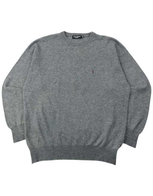 Vintage 90s YSL Yves Saint Laurent Wool Jumper Size L