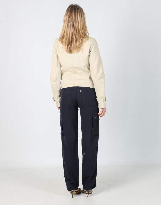 Vintage 97 Octane XS cargo pants in navy blue, 3 of 4