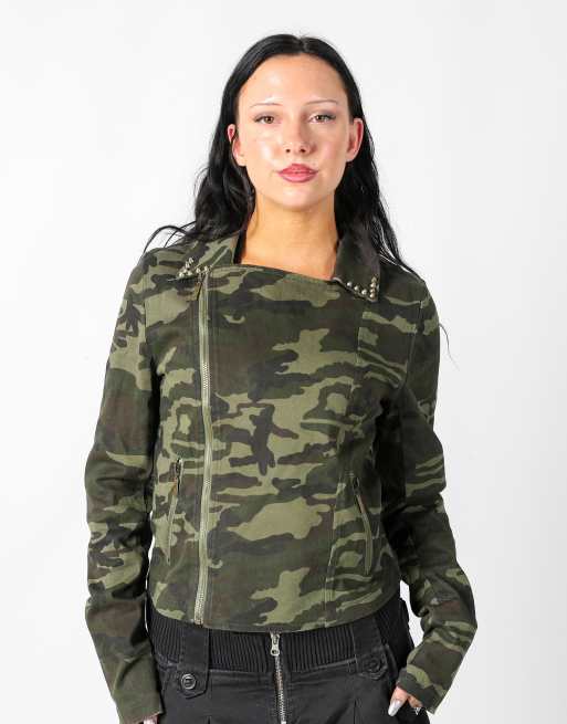 Vintage Ada Gatti S casual jacket in dark green