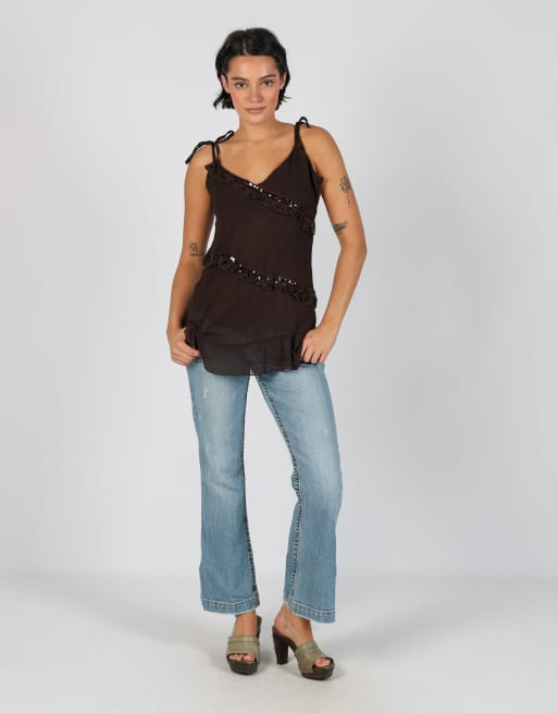 Vintage Aeropostale S flare jeans in blue, 1 of 4