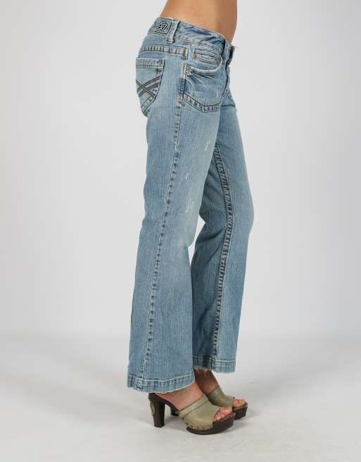 Vintage Aeropostale S flare jeans in blue, 2 of 4