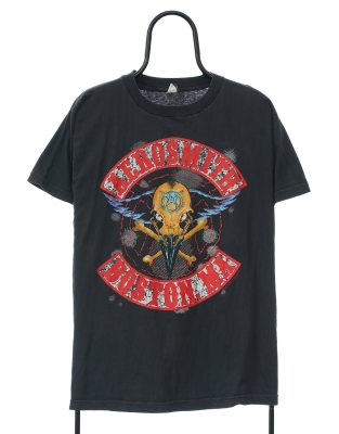 Vintage Aerosmith 90s Size M t-shirt Graphic Pump Tour In Black - view 1