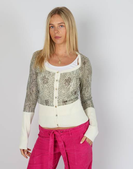 Vintage Akalandri S cardigan in cream