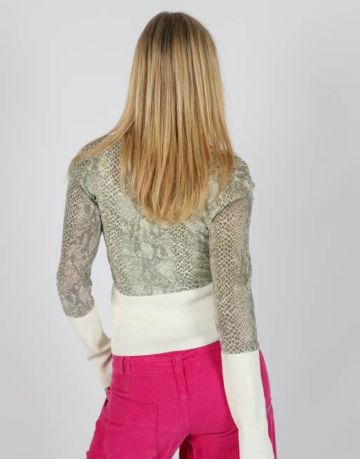 Vintage Akalandri S cardigan in cream, 2 of 4