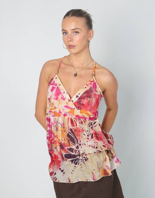 Vintage Alda Conde S cami in ivory