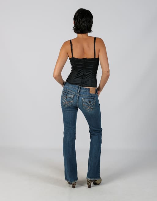 Vintage Amethyst M bootcut jeans in blue, 3 of 4