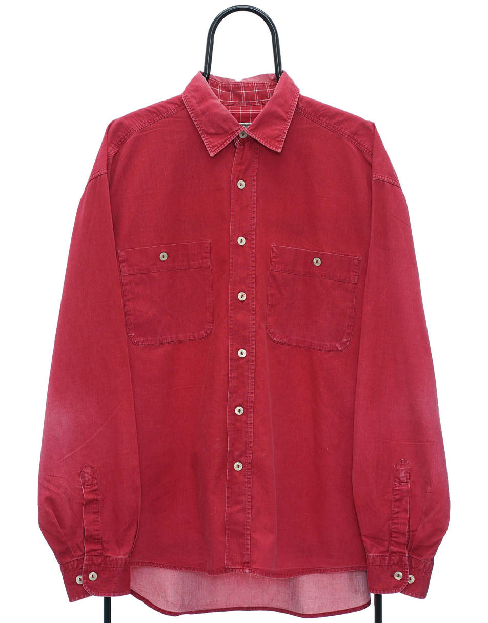 Vintage Andre Leon Size XL Shirt In Red