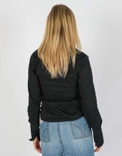 Vintage Angel Devil S blouse in black, 2 of 4