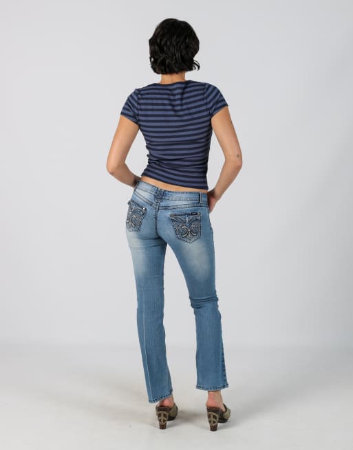 Vintage Angels XS bootcut jeans in blue, 3 of 4
