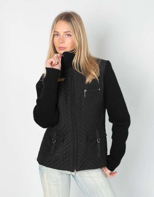 Vintage Apex L light jacket in black