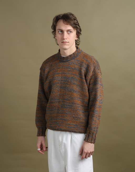 Vintage Aquascutum Mock Neck Jumper size M in Orange, 1 of 3