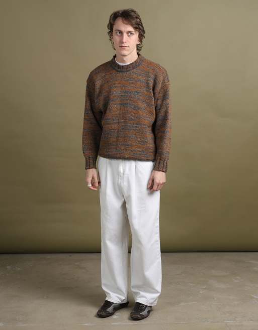 Vintage Aquascutum Mock Neck Jumper size M in Orange, 2 of 3