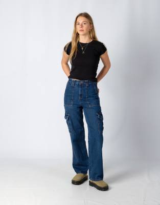 Vintage Ardene 26x32 Denim Carpenter Baggy Jeans Blue