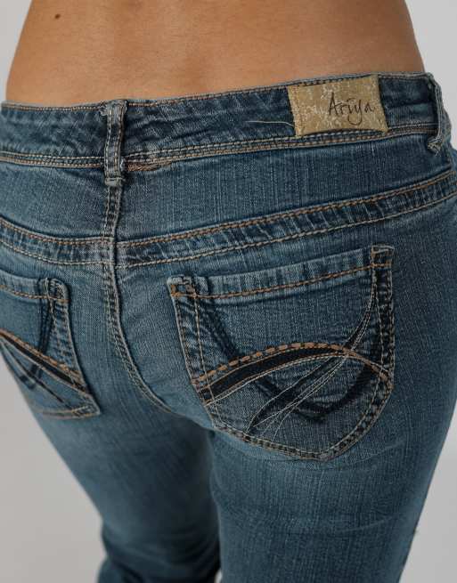 Vintage Ariya Jeans M bootcut jeans in blue, 4 of 4