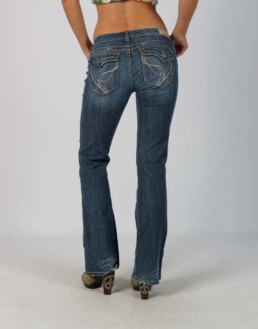 Vintage Ariya Jeans S bootcut jeans in blue, 4 of 4