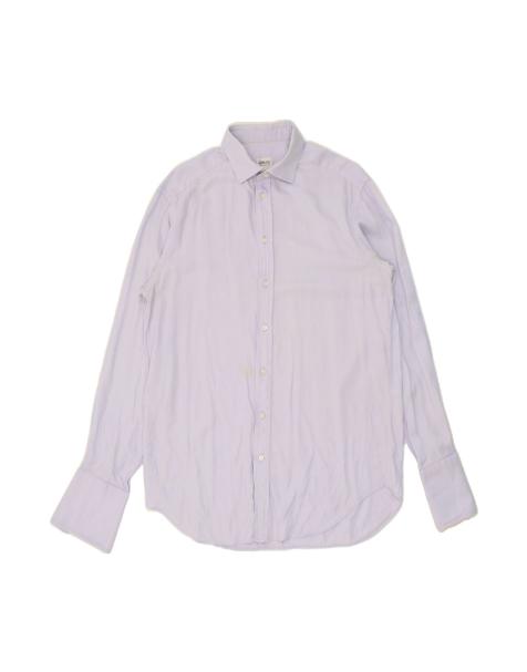 Vintage Armani Collezioni Shirt Size 16 41 Large In Purple - view 1