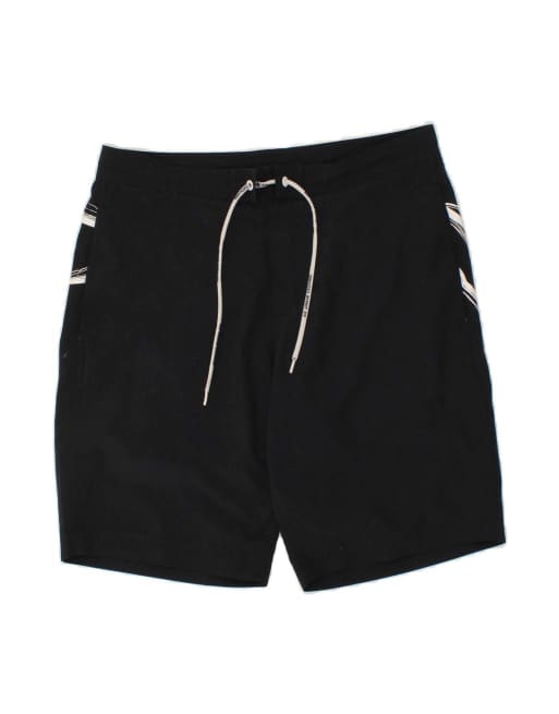 Vintage Armani Exchange Graphic Swimming Shorts Medium In Blue