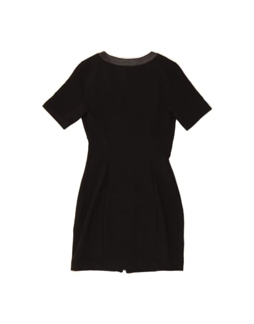 Vintage Armani Exchange Sheath Dress US 2 XS In Black | ASOS