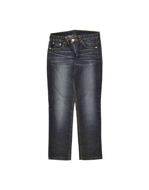Vintage Armani Exchange Straight Jeans US 6 Medium W30 L29 In Blue