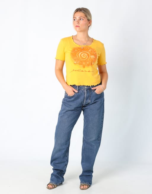 Vintage Armani Jeans 10 straight jeans in blue