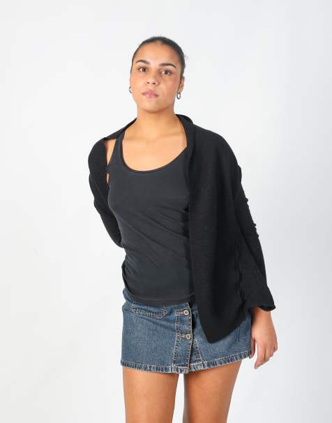 Vintage Armani Jeans M cardigan in black - view 1
