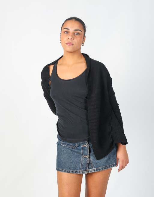 Vintage Armani Jeans M cardigan in black